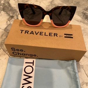 Tom’s brand, Sydney style 2 toned sunglasses.